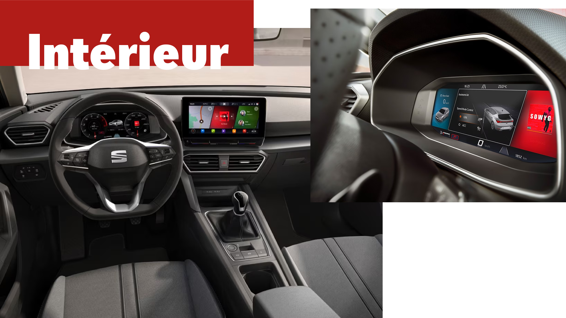 SEAT Leon - Le compact SEAT à la pointe de la technologie