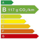Étiquette énergétique - loi sur la transition énergétique - 117 g/CO2/km - SEAT Leon