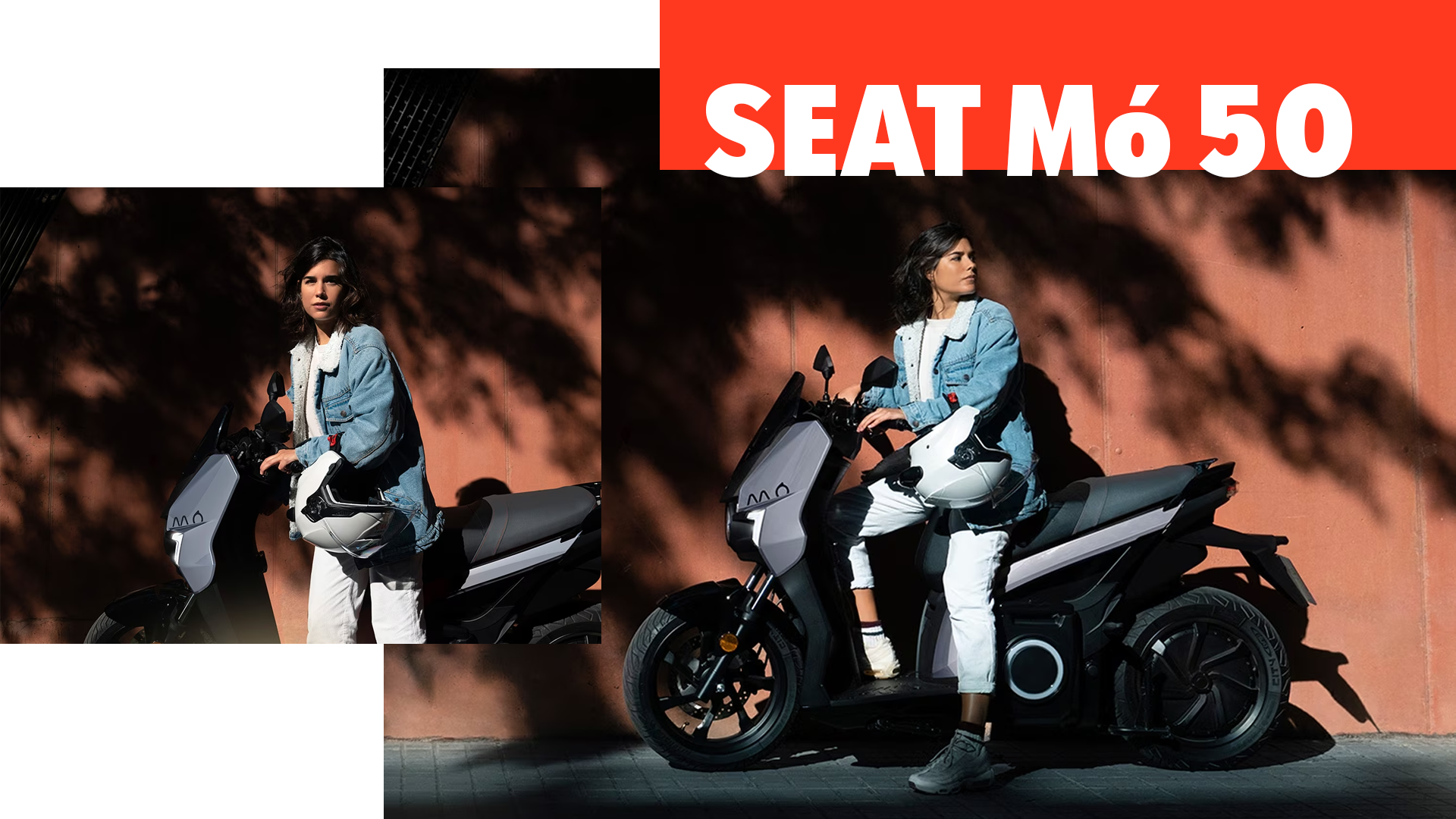 SEAT Mo 50 - Le scooter électrique pour aller toujours plus loin aux technologies des plus grands. La sécurité reste notre priorité.