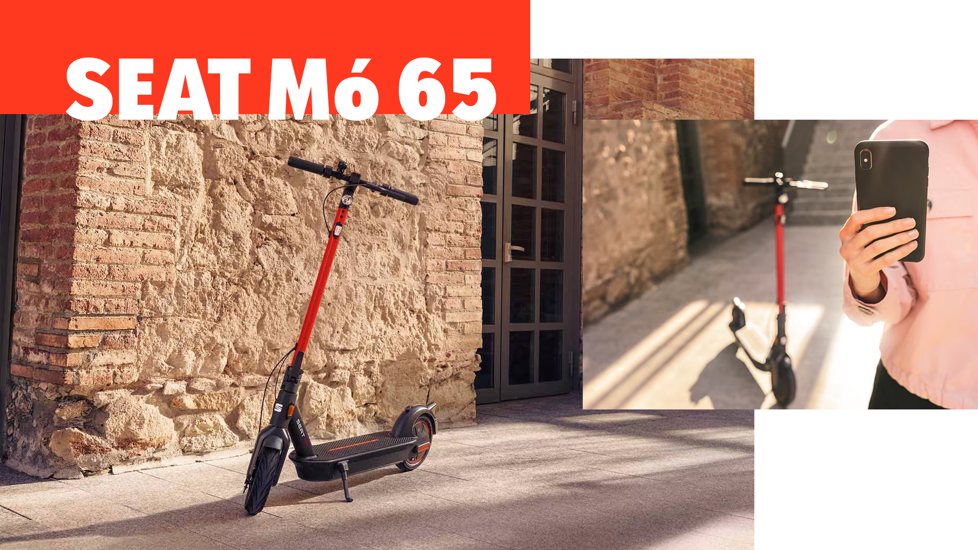 SEAT Mo 65 - La trottinette électrique longue autonomie pour s'adapter à vos déplacements urbains